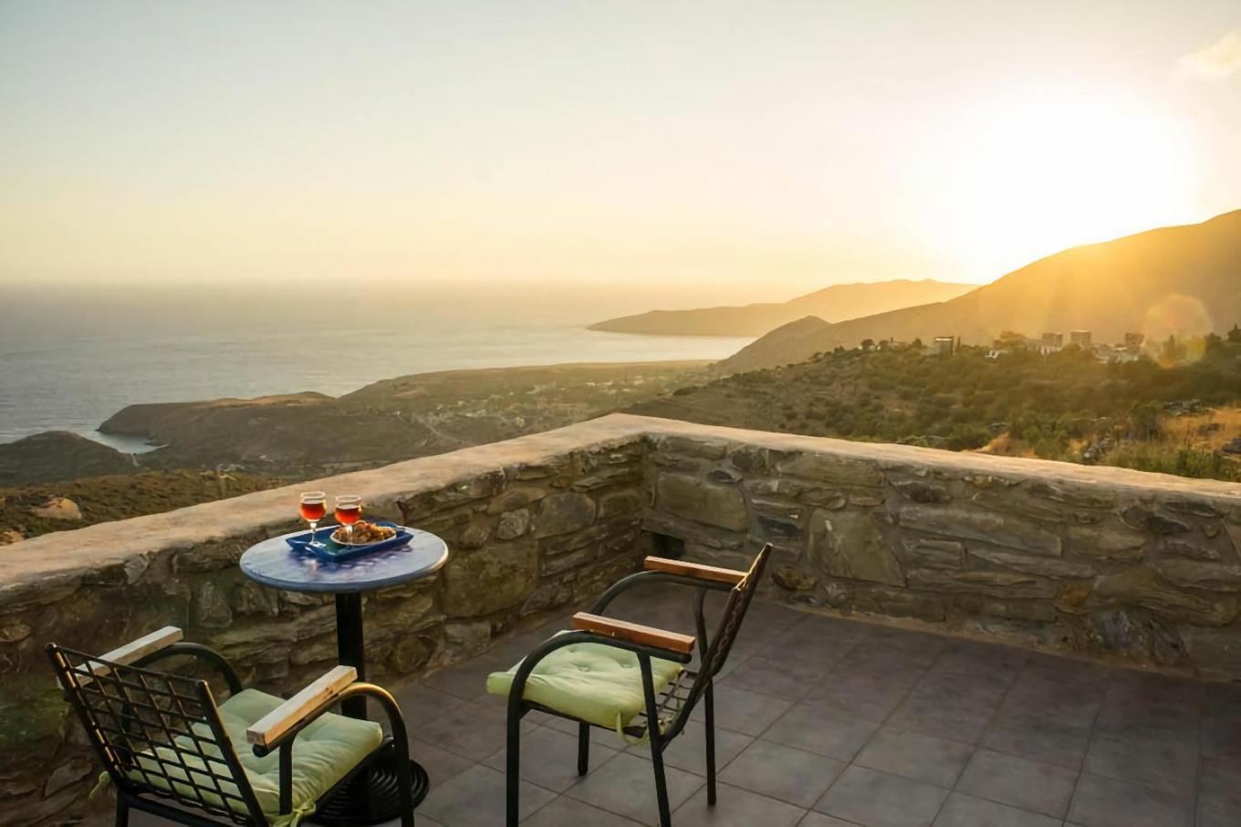 Benos Tower Villa Tsikkaliá Dış mekan fotoğraf
